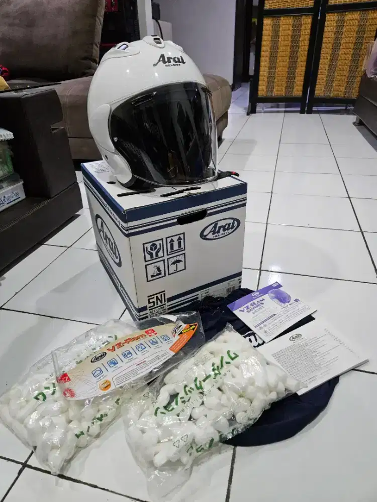 ARAI VZ RAM GLASS WHITE L