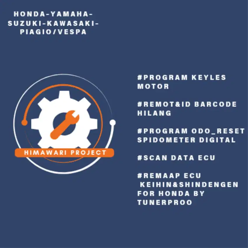 Program remot keyles motor