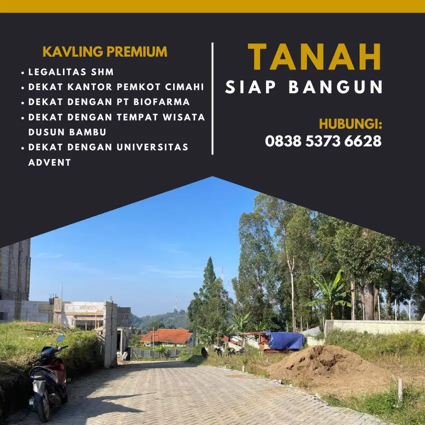 Tanah Premium Dalam Perumahan di Kawasan Wisata Lembang Bandung