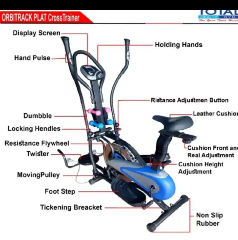 Sepeda orbitrack total