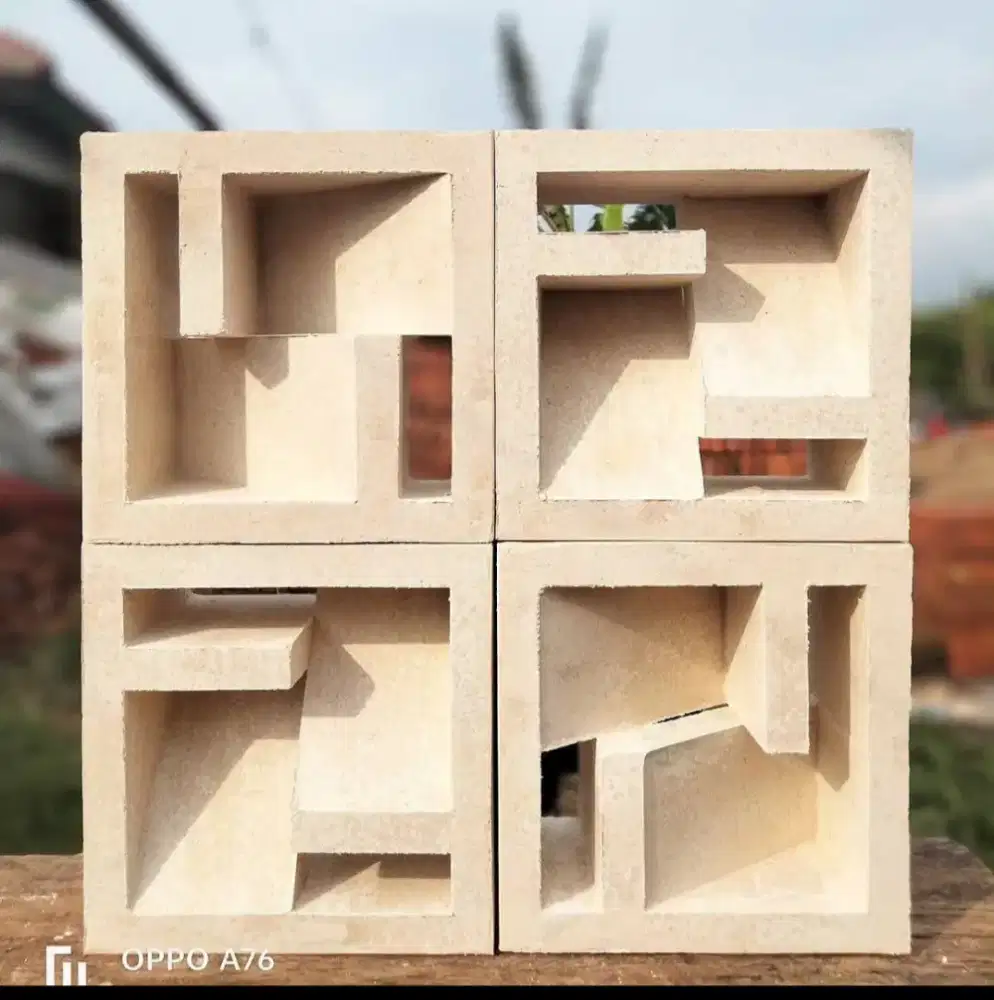 Rosterbeton minimalis macam motif