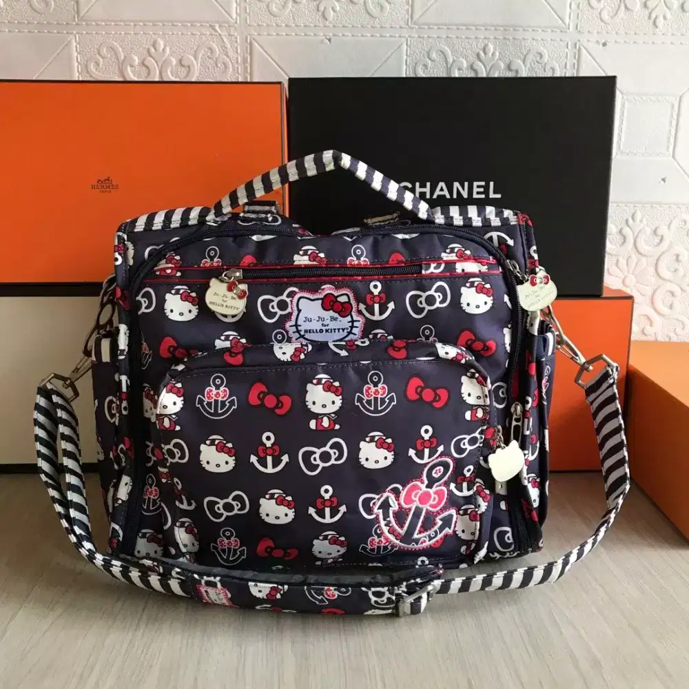 Jujube Hello Kitty BFF diaper bag tas perlengkapan bayi original