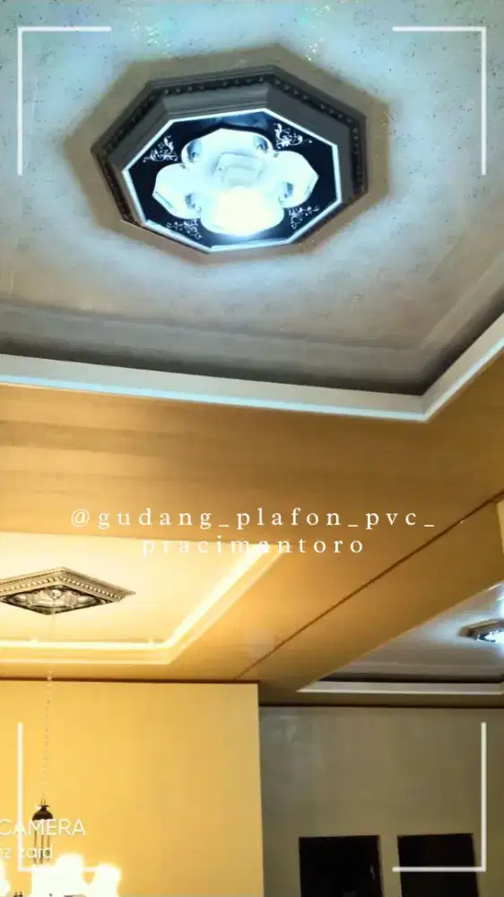 Plafon PVC Murah Terpasang