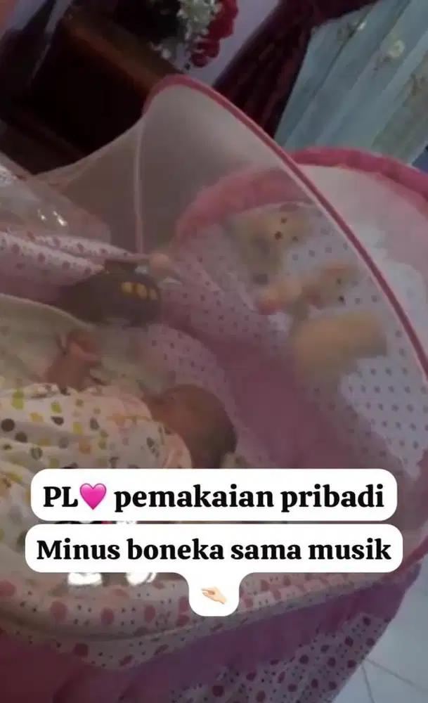 Preloved box bayi dan ayunan