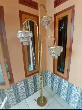 Lampu gantun kristal akrilik dekorasi