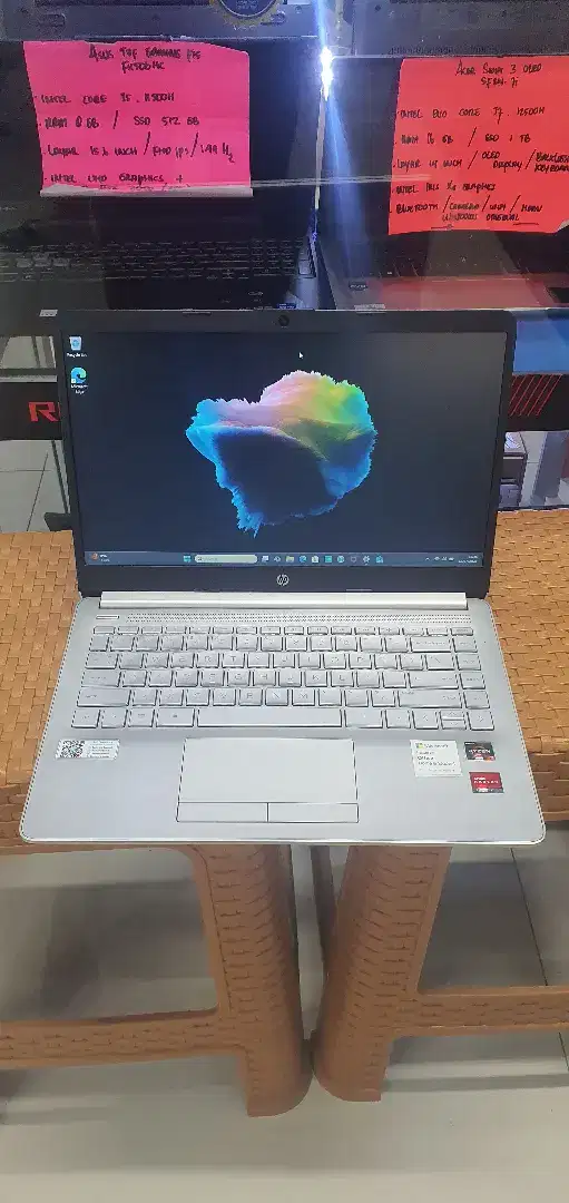 Hp 14s ryzen 3 mulus