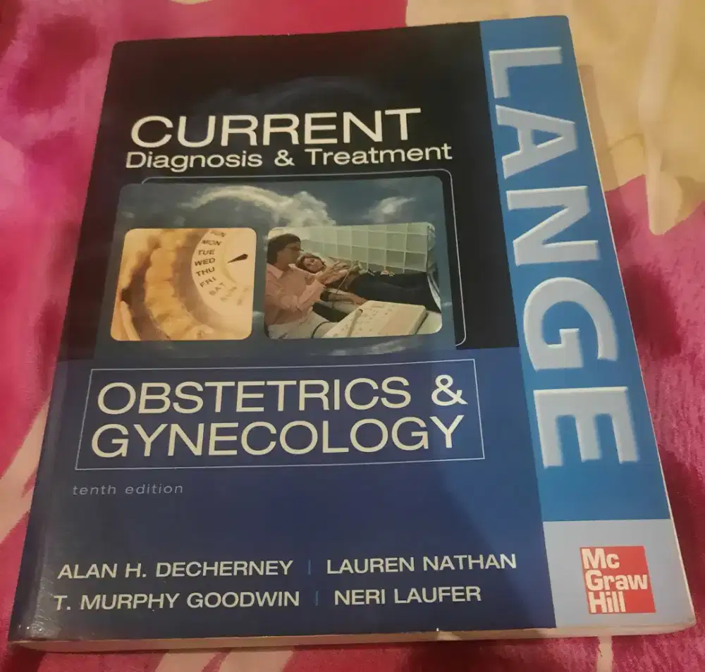 Dijual buku teks Current Diagnosis & Treatment Obstetric & Gynecology