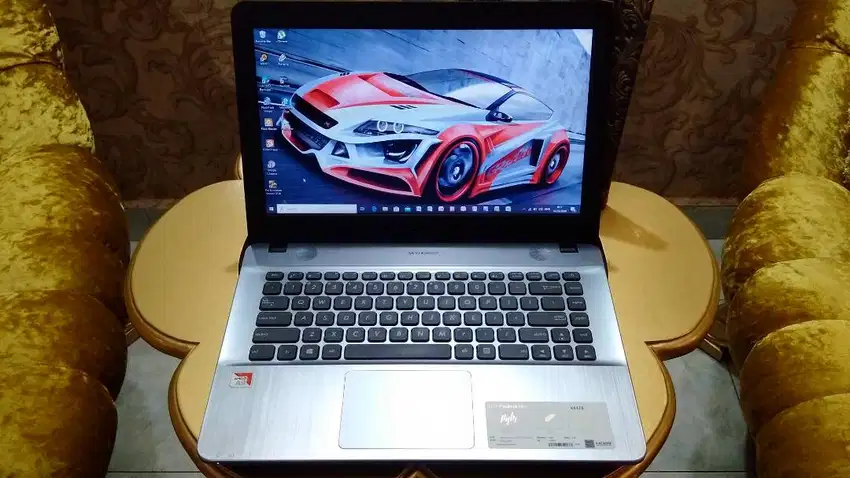 Laptop Ram 8GB Siap Kuliah Gaming VGA AMD Asus AMD A4 SSD 128GB+500GB