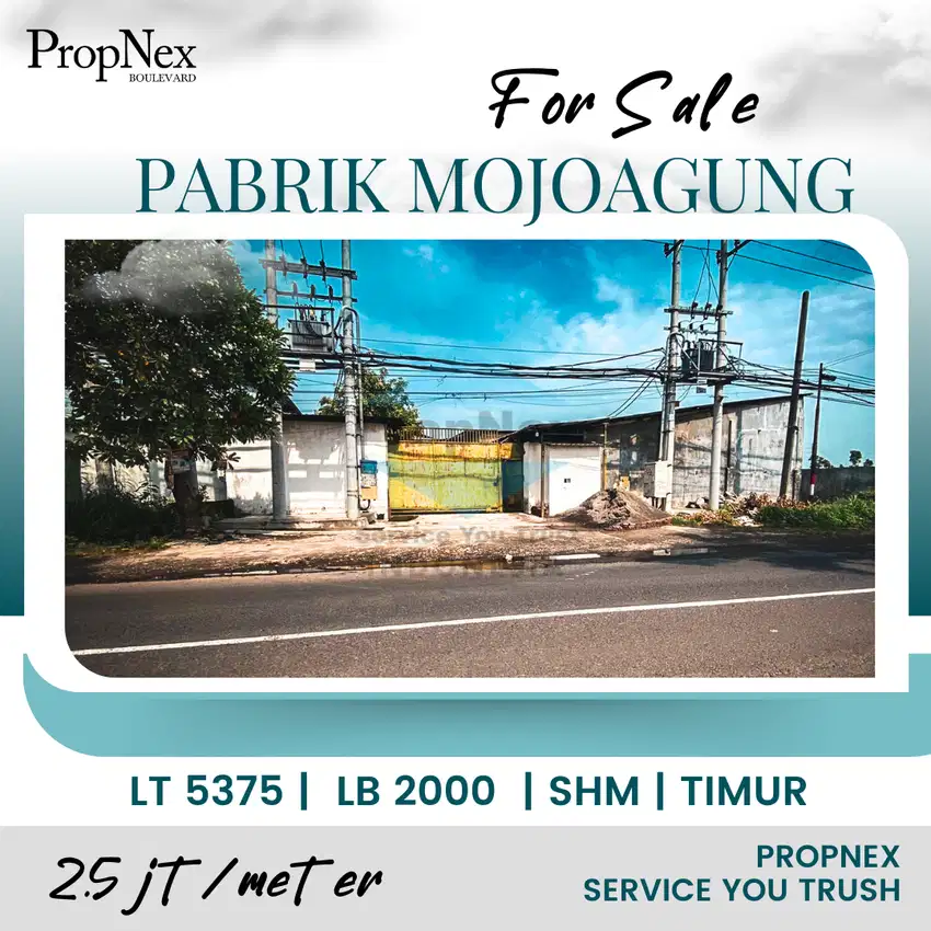 JUAL CEPAT PABRIK MOJOAGUNG