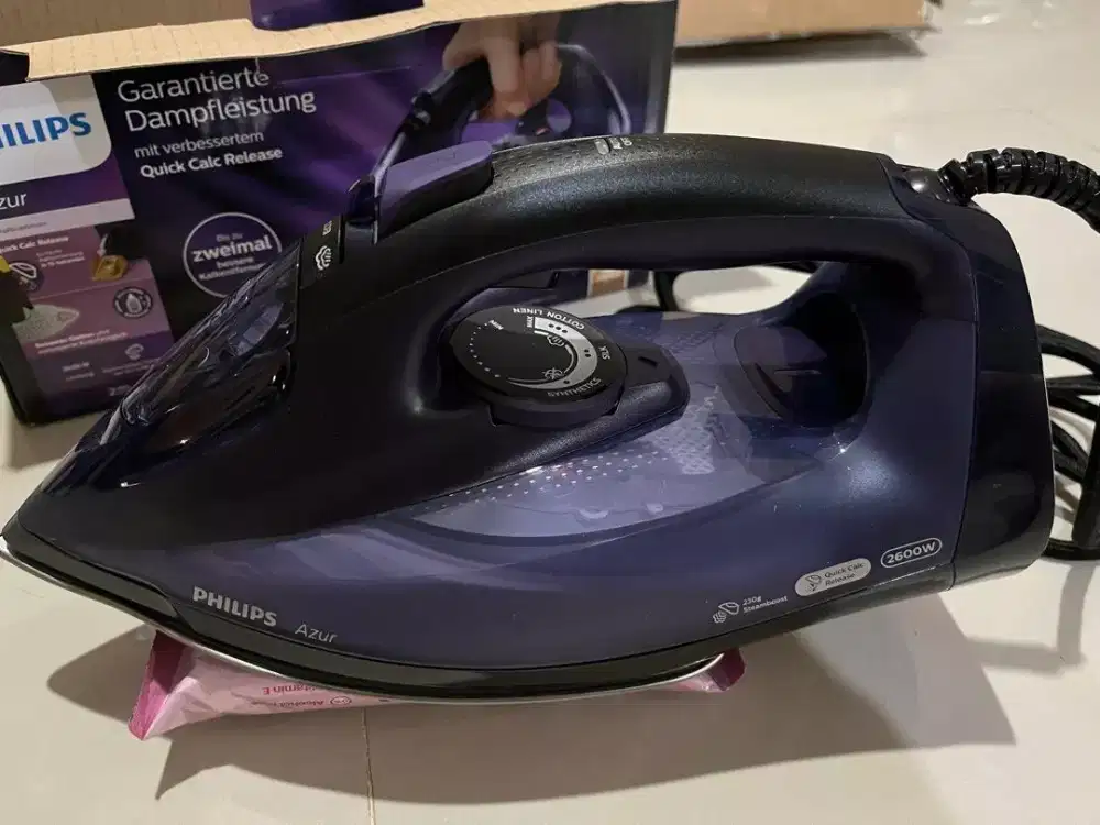 Philips azur iron setrika uap