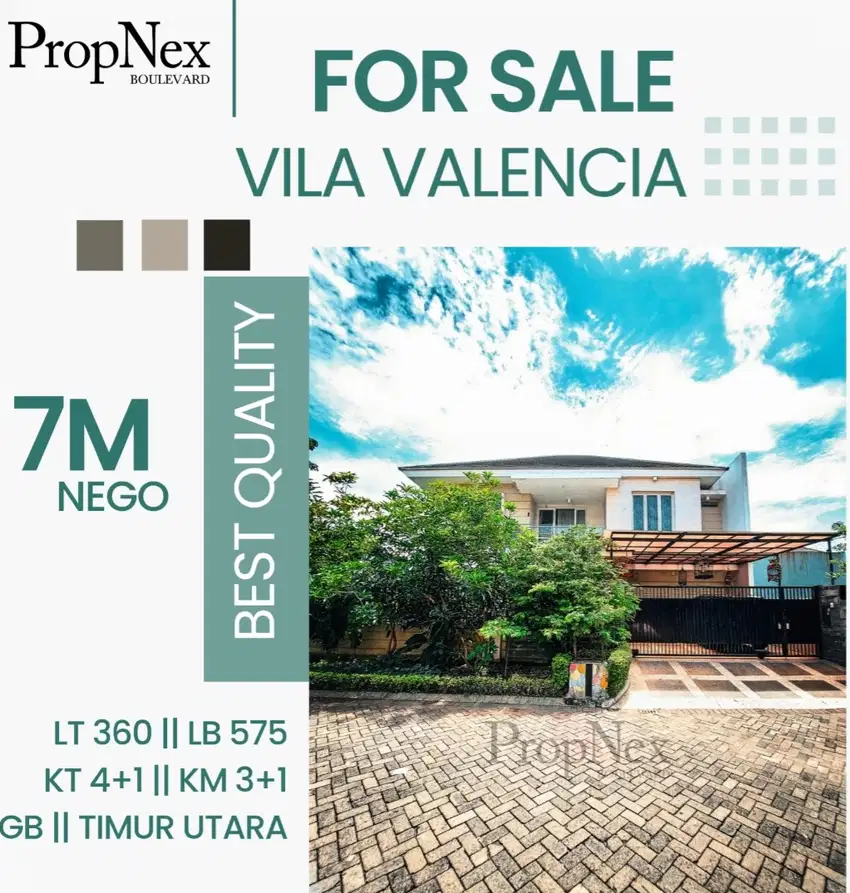 URGEN FS RMH VILA VALENCIA PAKUWON dkt darmo permai citraland graha