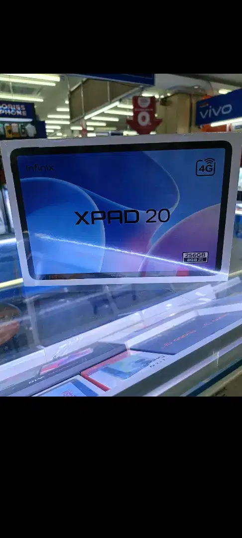 Tablet infinix XPAD 20 LTE 256gb ram 8gb dan4/128 resmi
