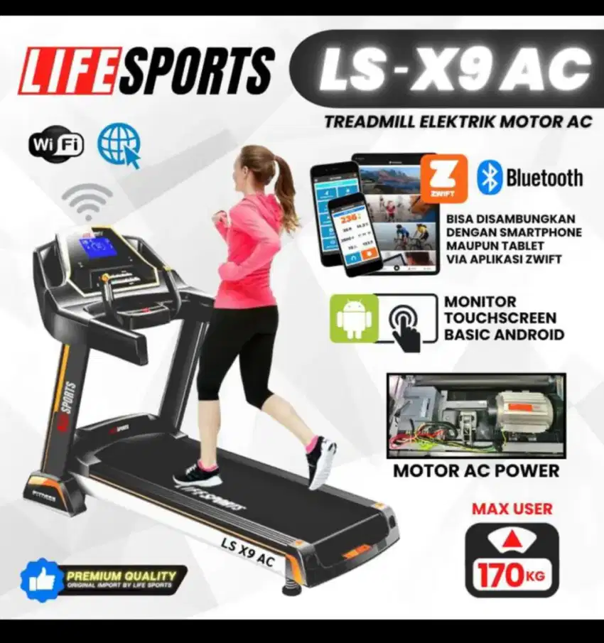 Treadmill elektrik ls x9 AC