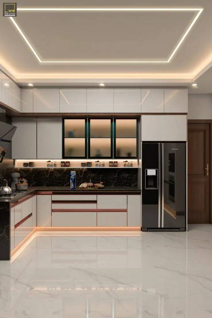 Custom Interior Kitchen Set, Backdrop TV, Lemari, Wardrobe, Kitchenset