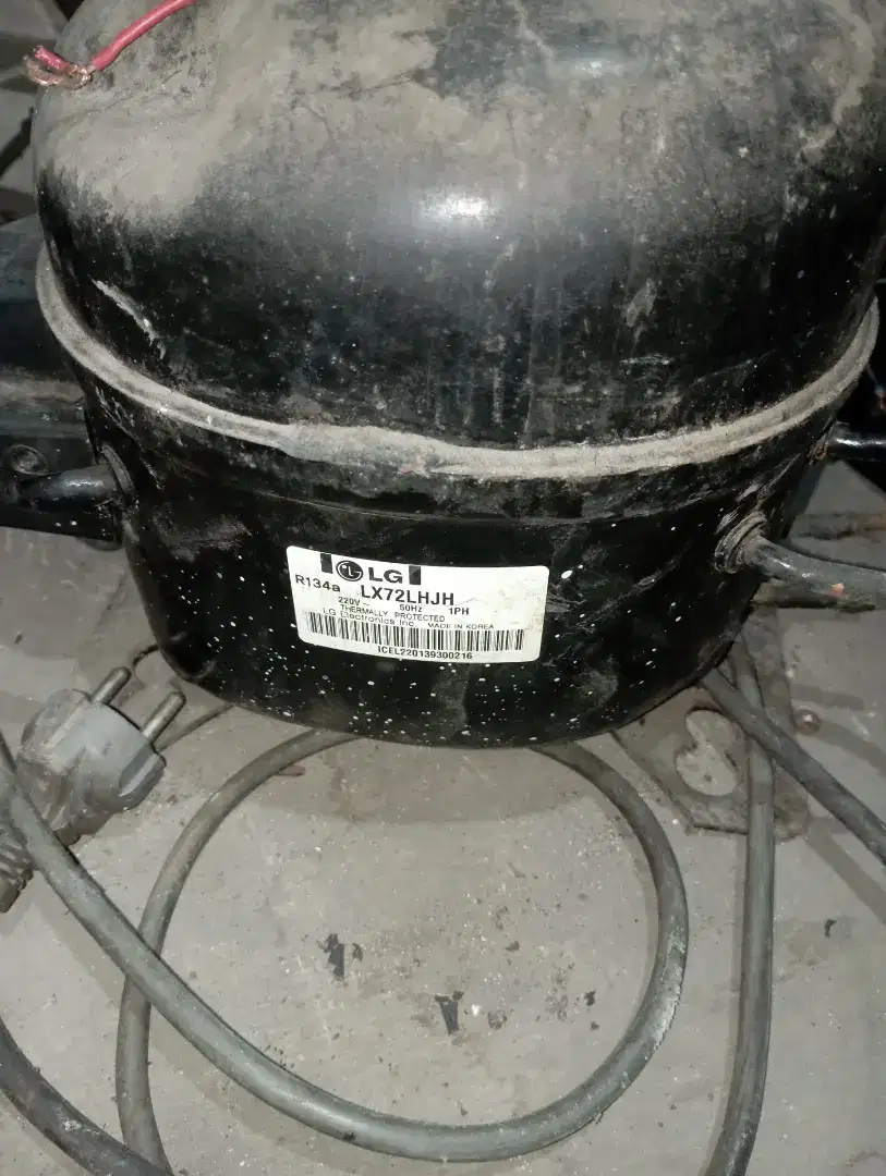 Kompresor bekas 1/4 normal minat wa