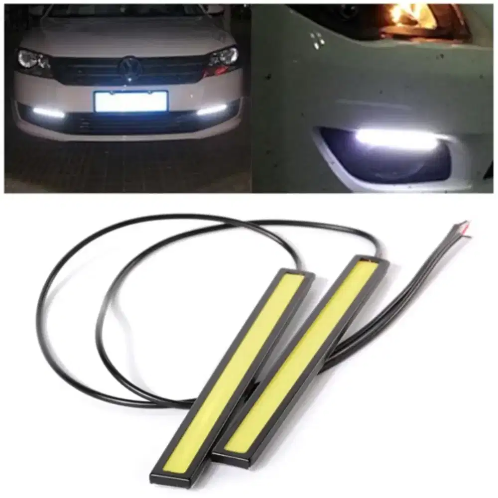 2x Lampu 17cm drl bumper 12v