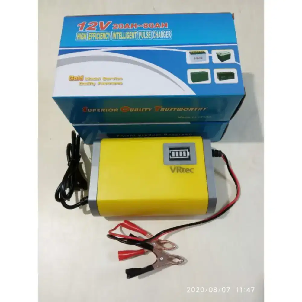 cas AKI mobil 6A - charger aki baru