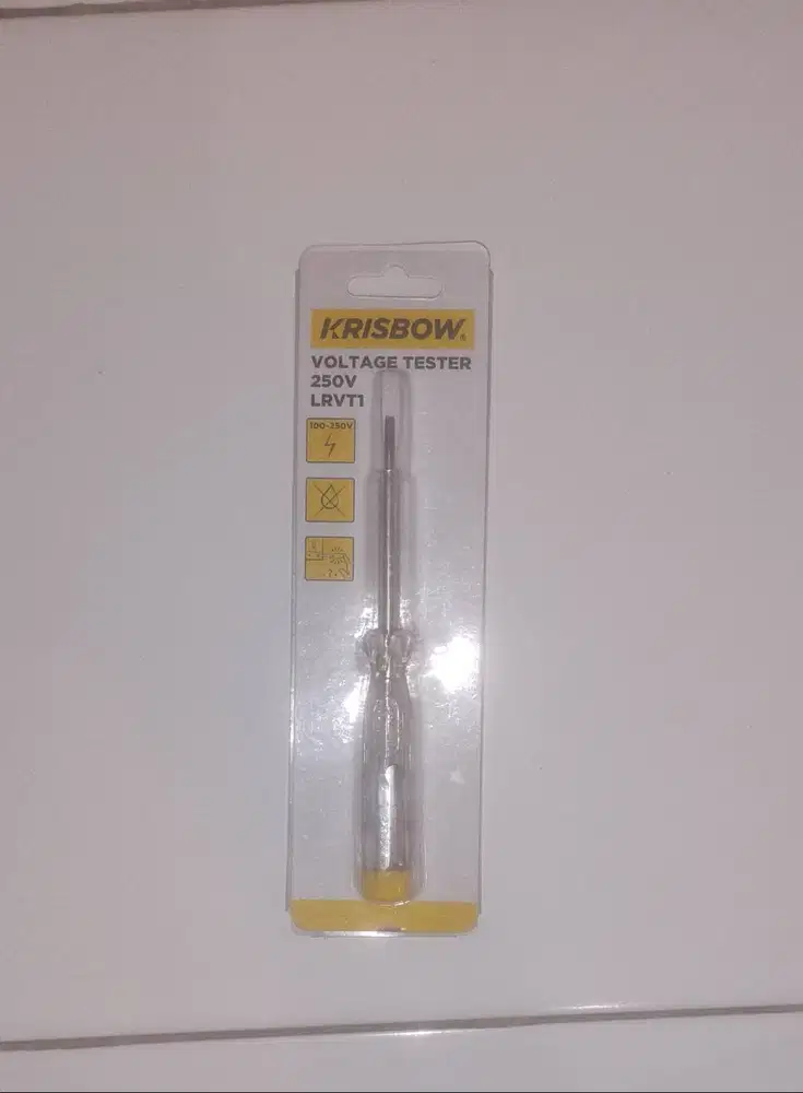 KRISBOW VOLTAGE TESTER 250V