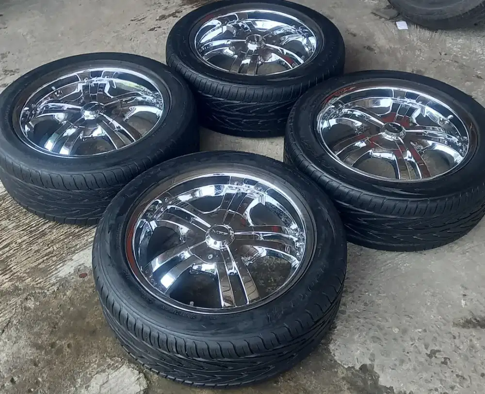 Velg crom MFP ring 18 pcd 5x114/100