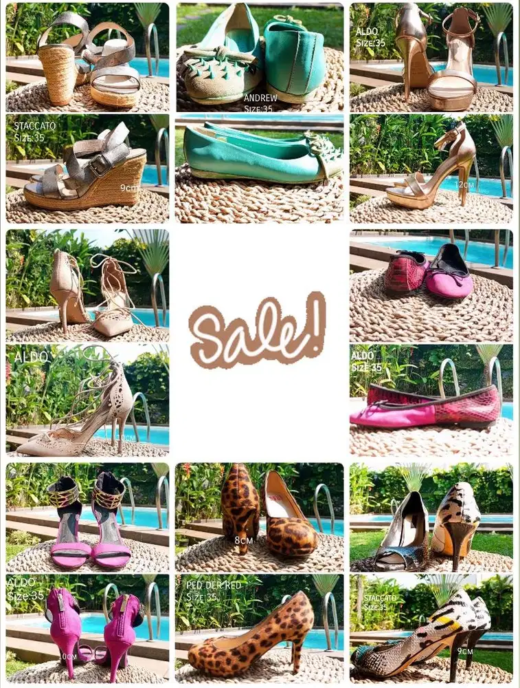 Dijual sepatu wanita masih bagus