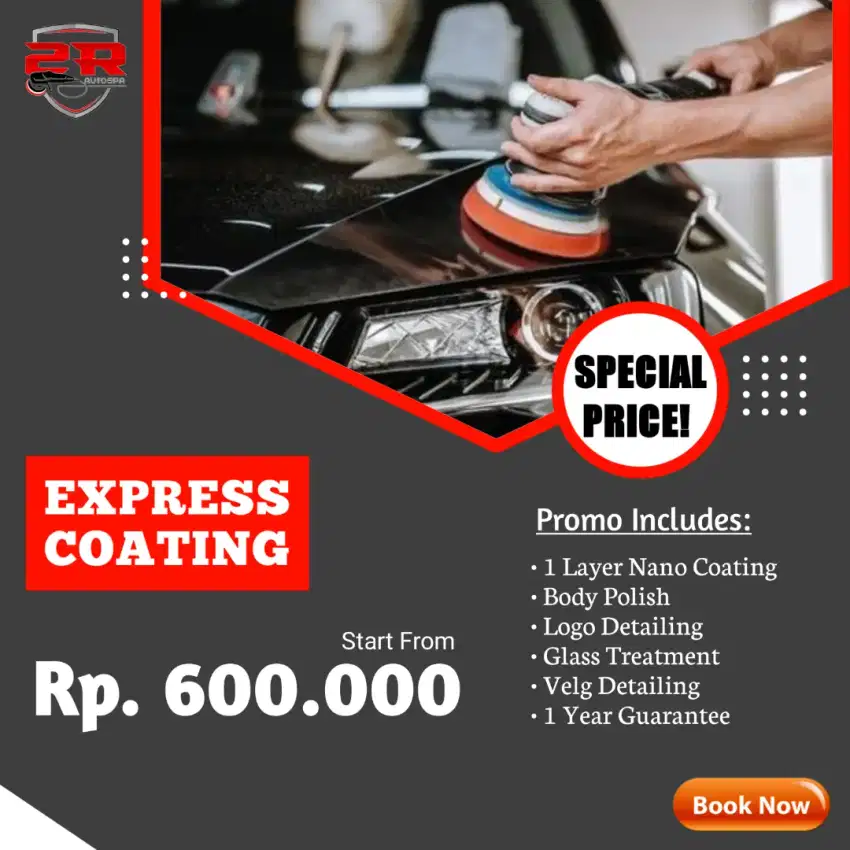 SALON MOBIL PANGGILAN / POLES MOBIL  & NANO COATING MURAH (TERBAIK)