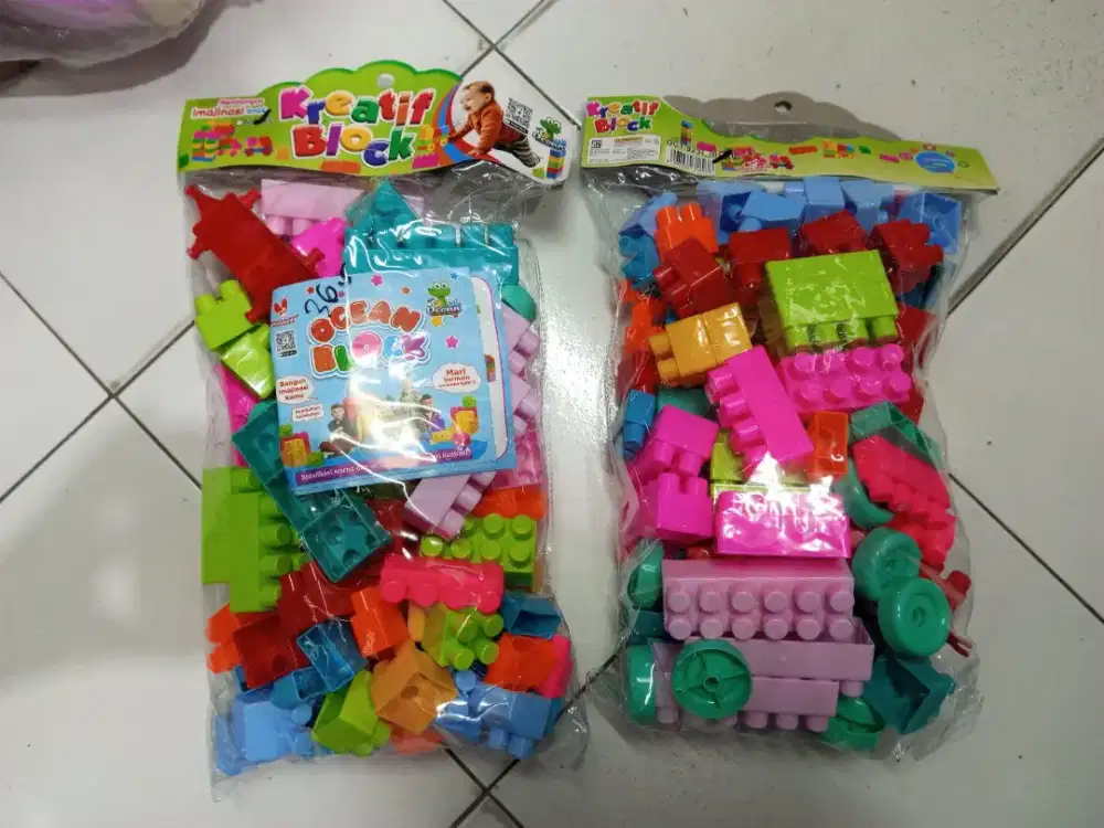 Mainan Anak block Lego 85pcs