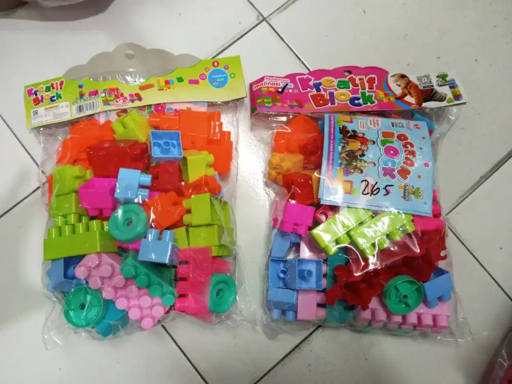 Mainan anak block Lego 60pcs
