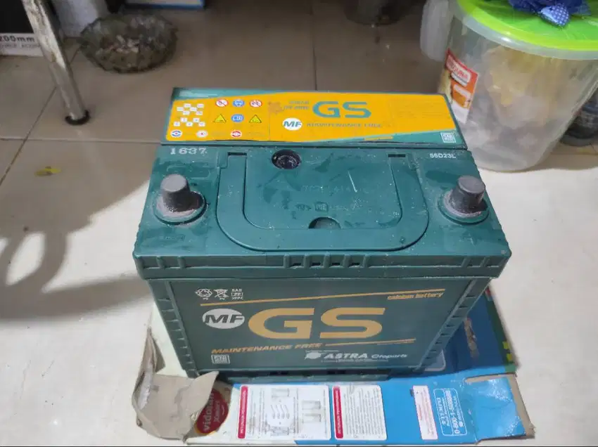 Aki Kering GS 55D23L 12V60AH