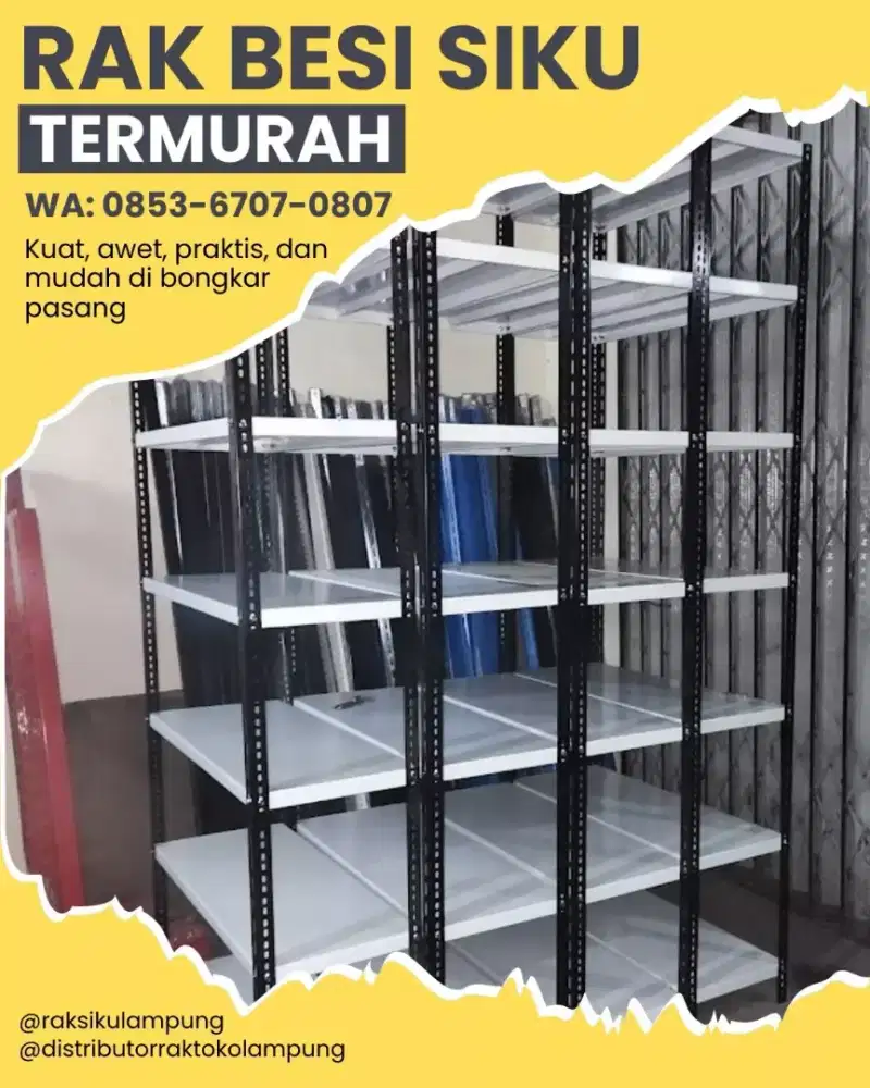 Rak Besi Second 5 Susun