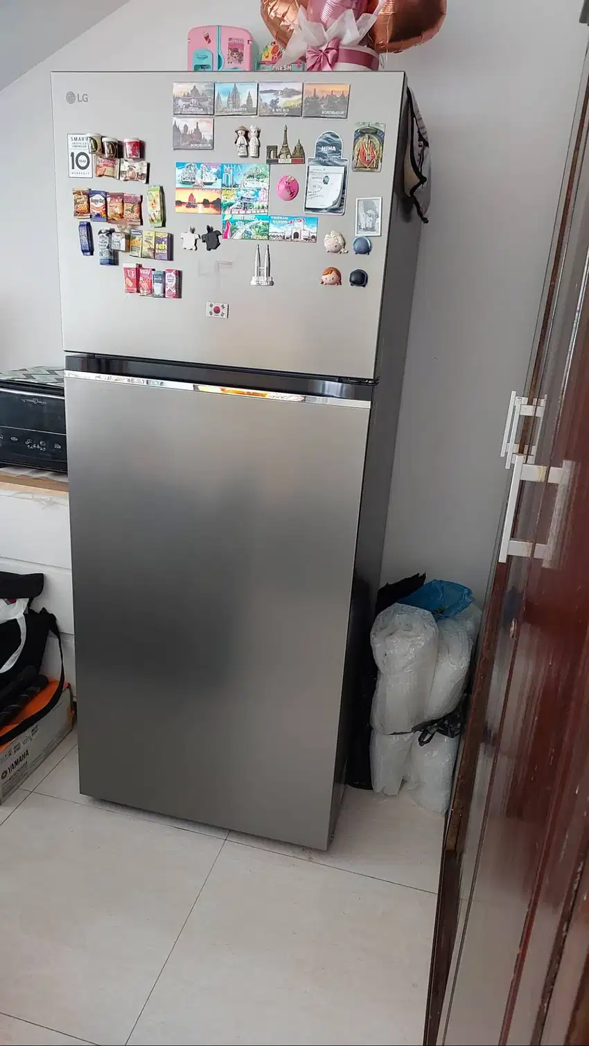 LG Refrigerator Type : GNB 392 PFRBG Capacity : 423 Liter Weight : 66