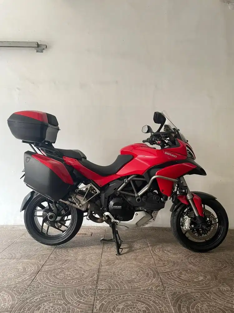 Ducati Multistrada Skyhook 2014 full modif siap adventure tt matic