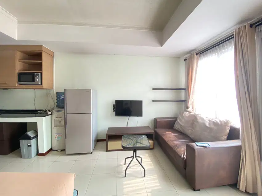 Disewakan tipe studio apartment royal mediterania garden residence