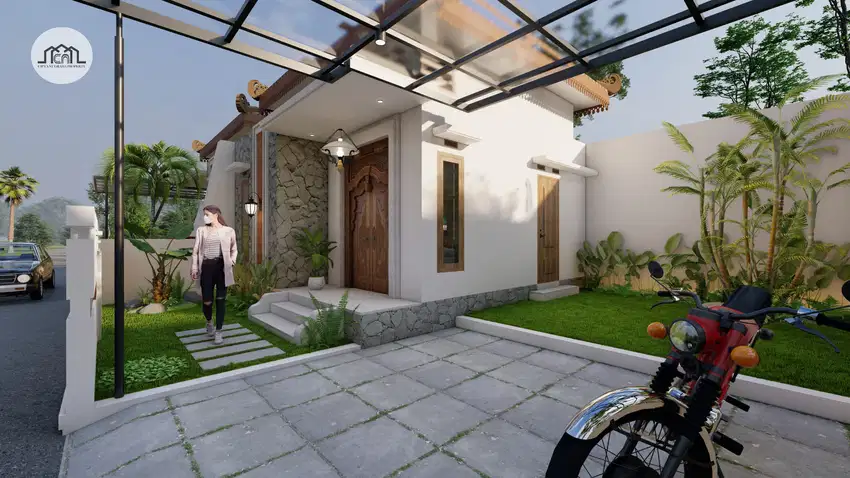 RUMAH SUPER MURAH BERGAYA JOGLO MODERN DEKAT STASIUN PRAMBANAN