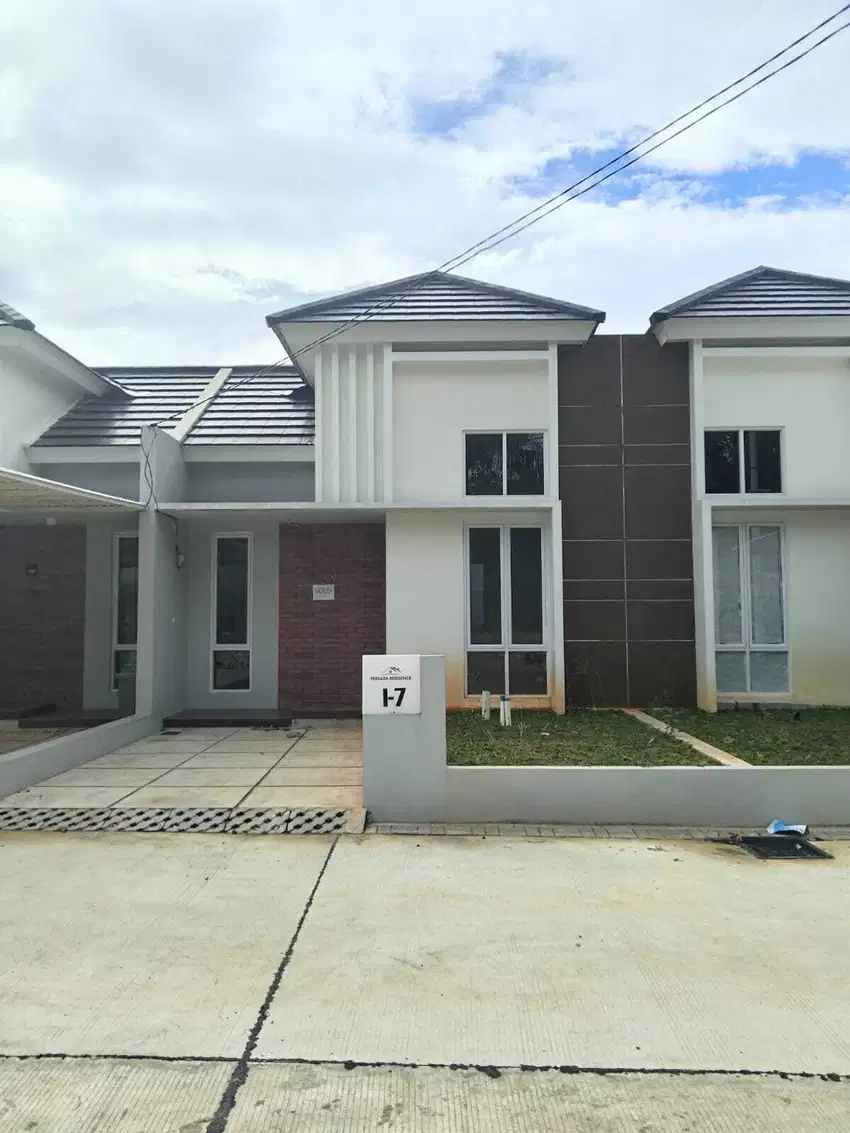 Rumah murah Bogor view pegunungan lokasi dekat Kampus IPB
