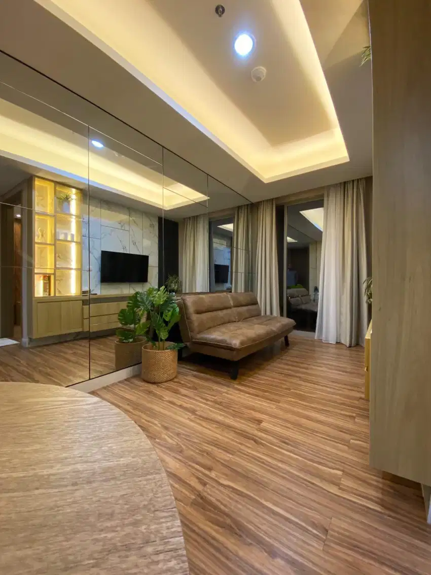 Disewakan Apartemen Gold Coast PIK, 1BR, 44m2, Furnish