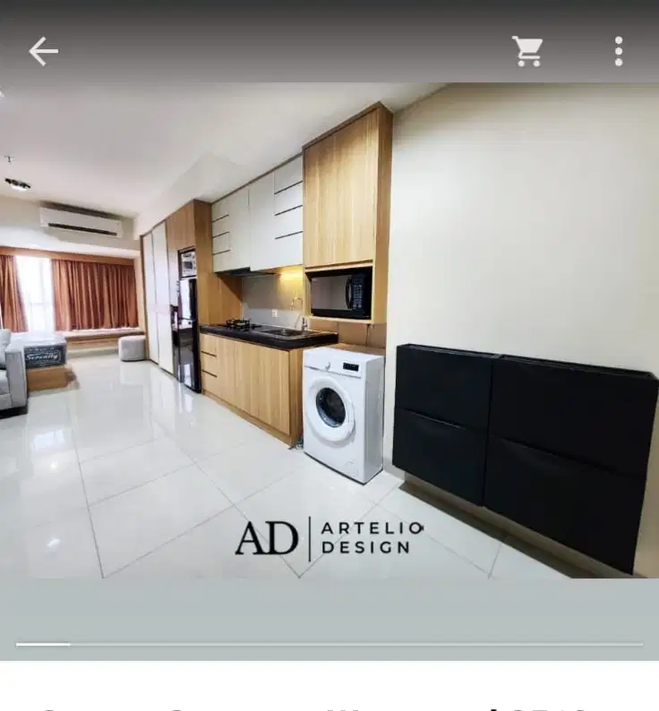 Dijual apartemen siap huni di orange county Lippo Cikarang