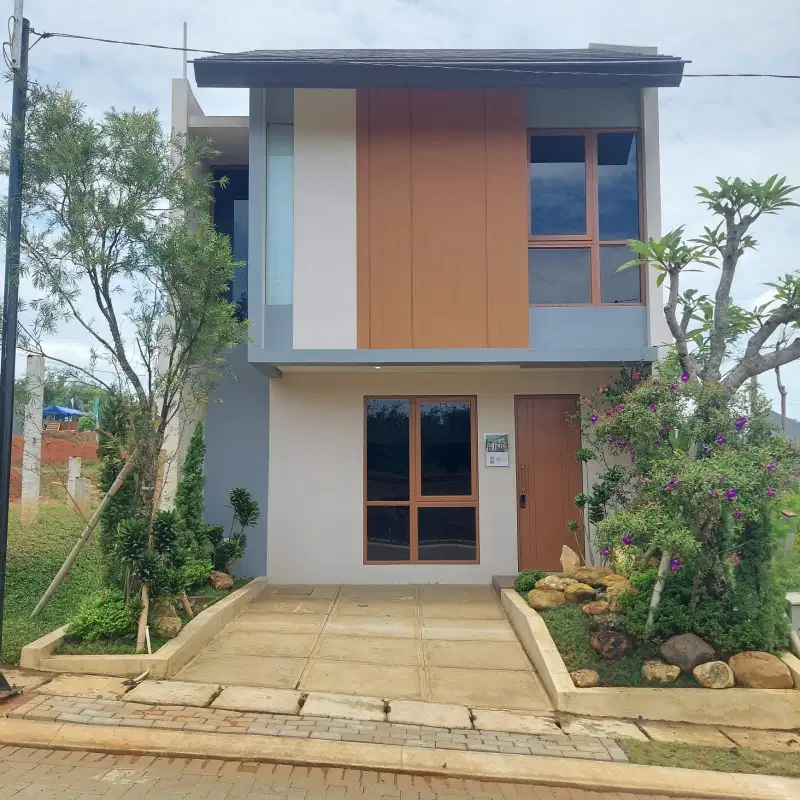 Di jual Rumah konsep jepang Springhill Yume green