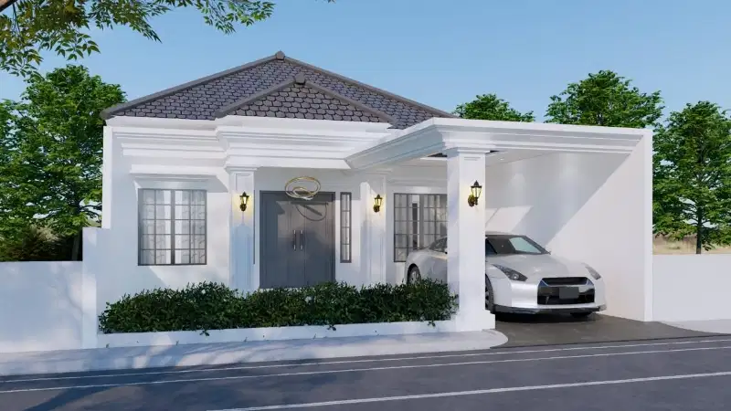 DI JUAL RUMAH MEWAH DESAIN EROPA LOKASI STRATEGIS