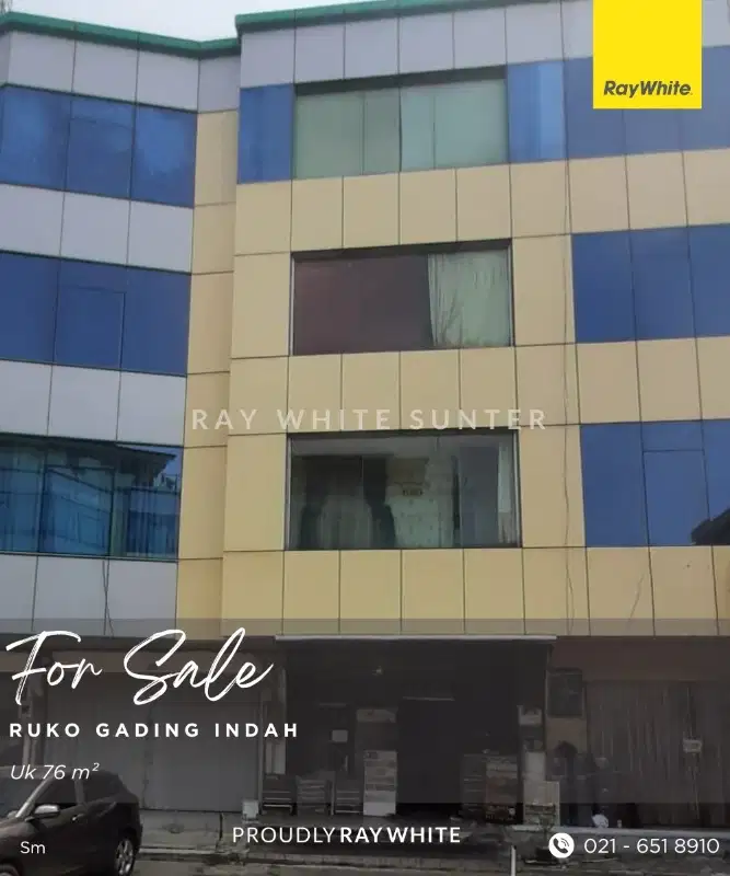 Dijual Ruko Gading Indah 4 Lantai