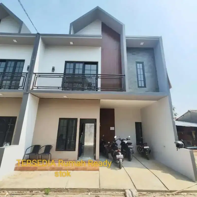 Rumah cluster 2 lantai ready stok selangkah tol cijago