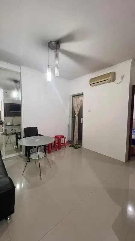 Sewa Siap Huni Apartemen Gading Mediterania 2 kamar baru di cat