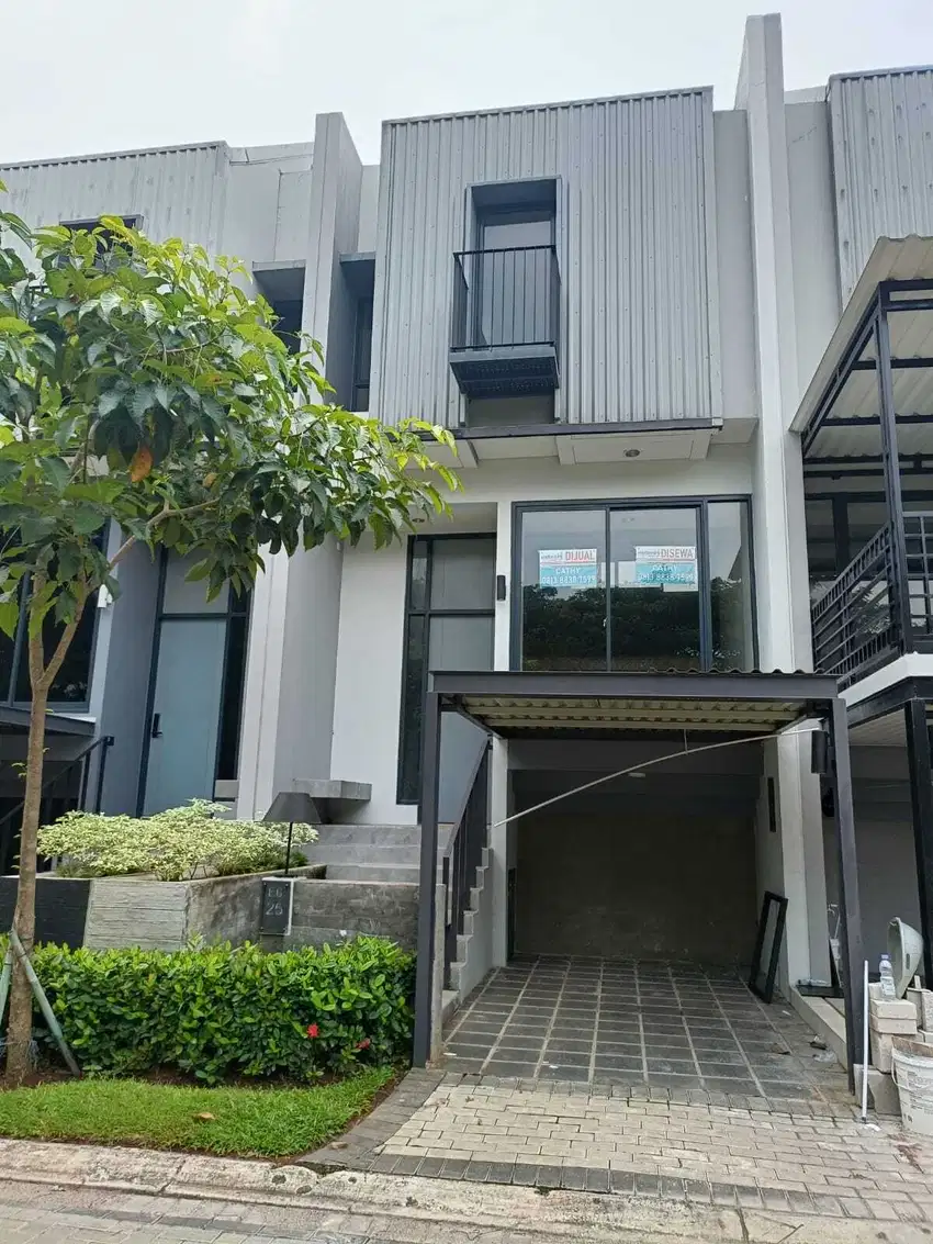 DIJUAL RUMAH 3 LANTAI IMAJIHAUS GREENWICH FURNISHED BSD TANGERANG