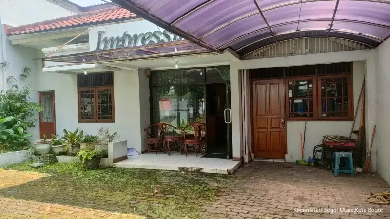 Sewa Rumah cocok untuk usaha strategis jalan raya Bangbarung Bogor