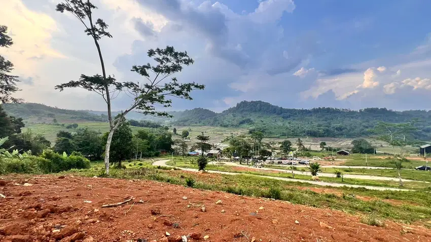 Tanah Kavling Bisa Bangun di Area Wisata 90 Menit dari TOL