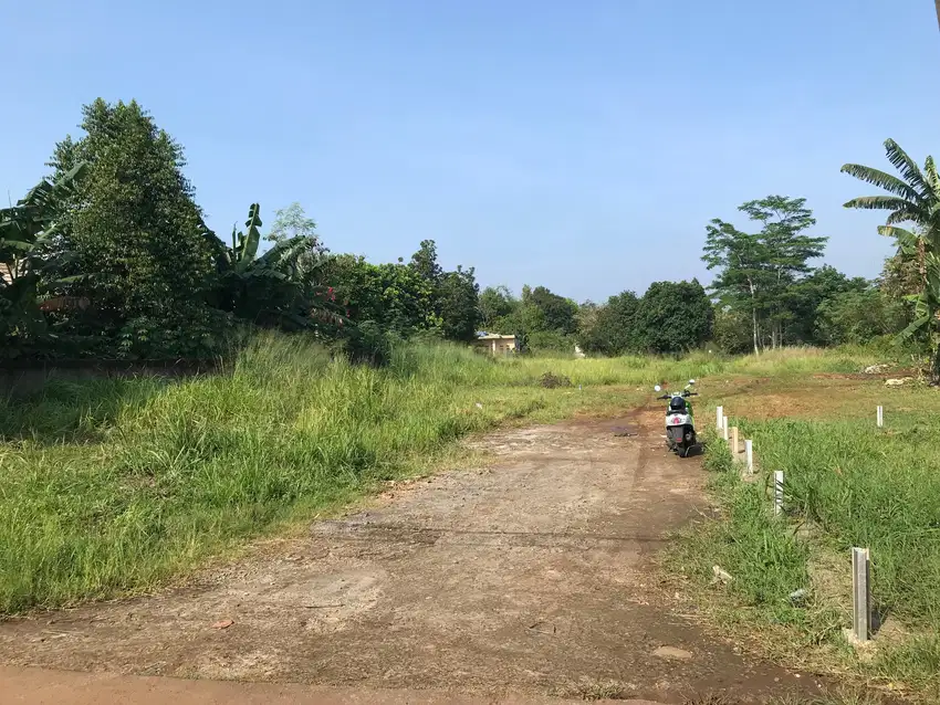 Tanah Matang Siap Bangun di Kab Bogor Hanya 180 jtaan