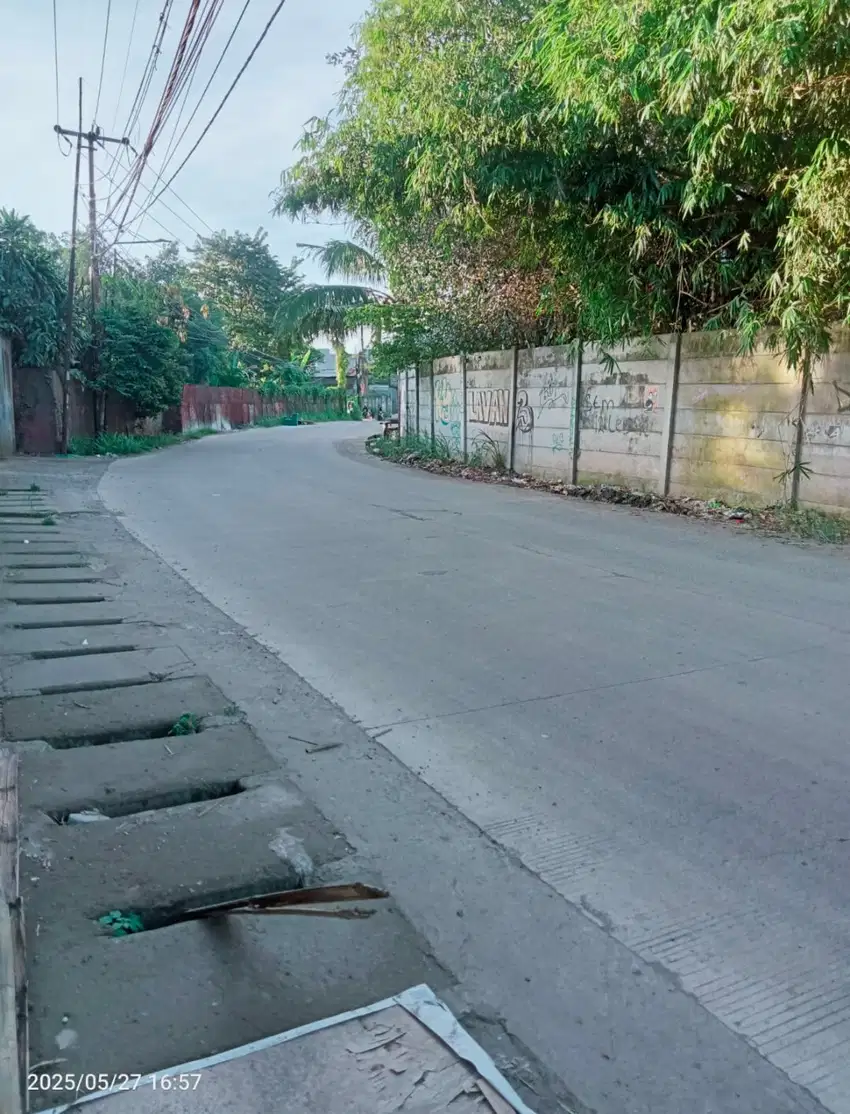 Dijual cepat tanah kosong pinggir jalan