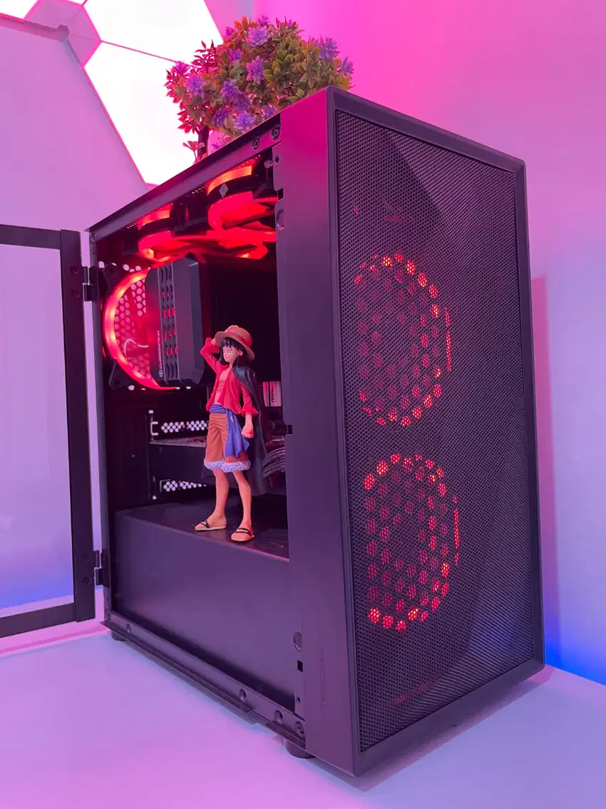 CPU Komputer Gaming Editing i7 8700 16GB VGA GTX 1060 6GB