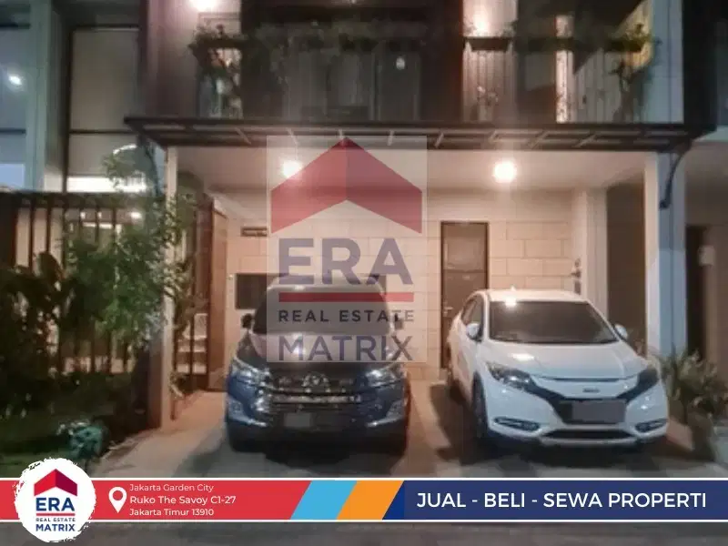 JUAL RUMAH BAGUS FULL FURNISHED CLUSTER WISTERIA, METLAND