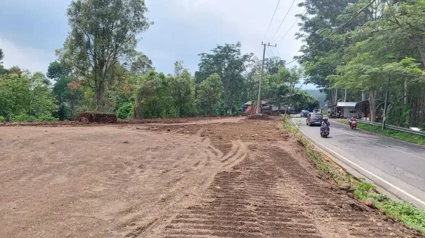 Dijual tanah di jalan raya trawas, mojokerto