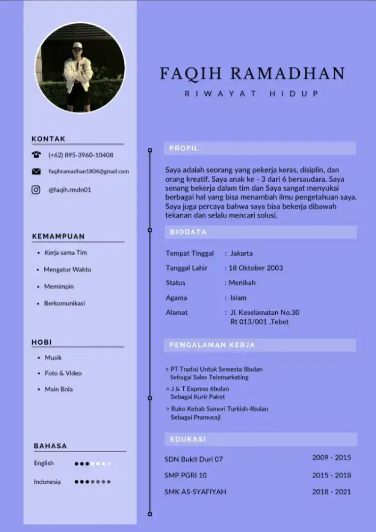 Mencari Pekerjaan Yang cocok Untuk saya